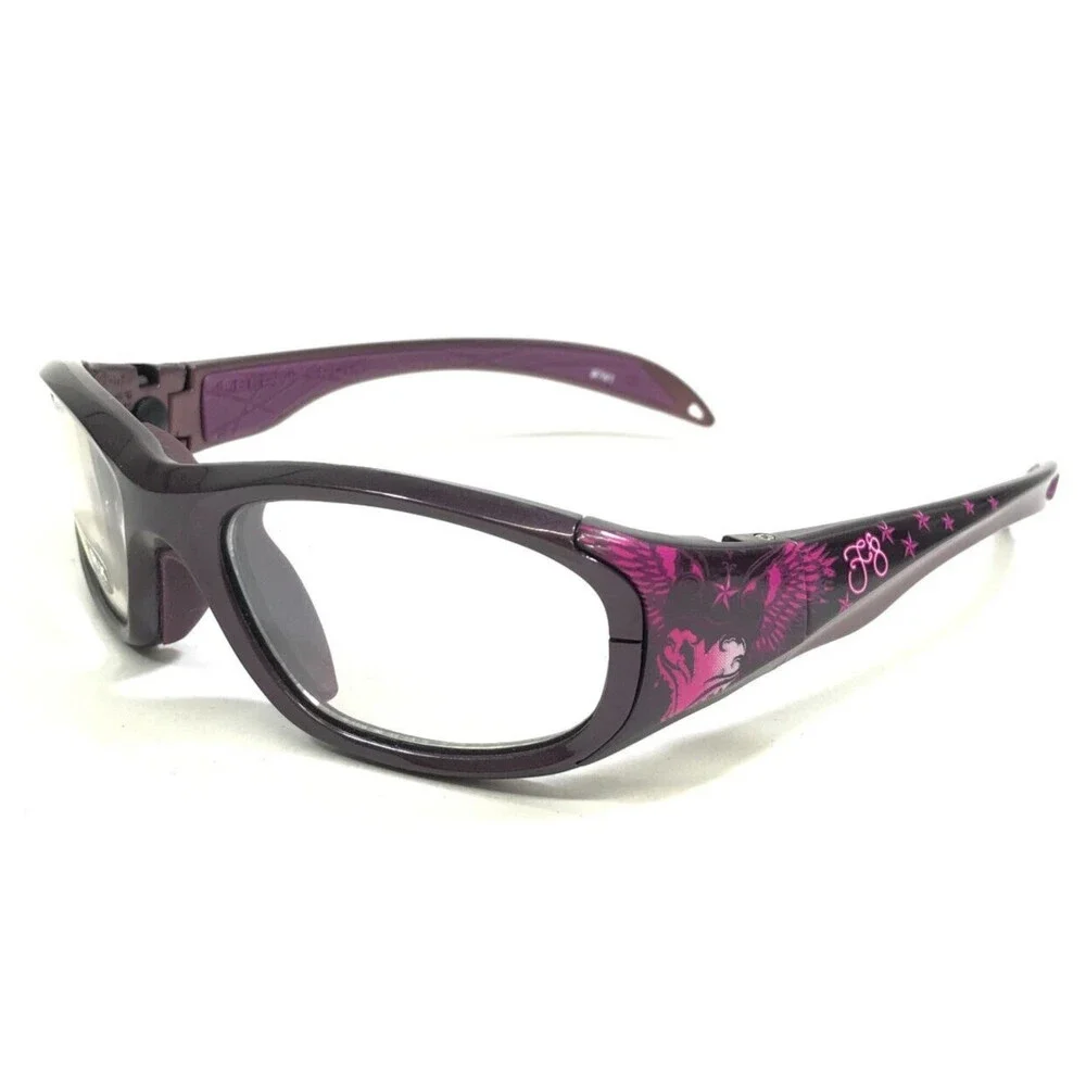 Rec Specs Athletic Goggles Frames MORPHEUS SS 741 Birds Purple Pink 51-17-125